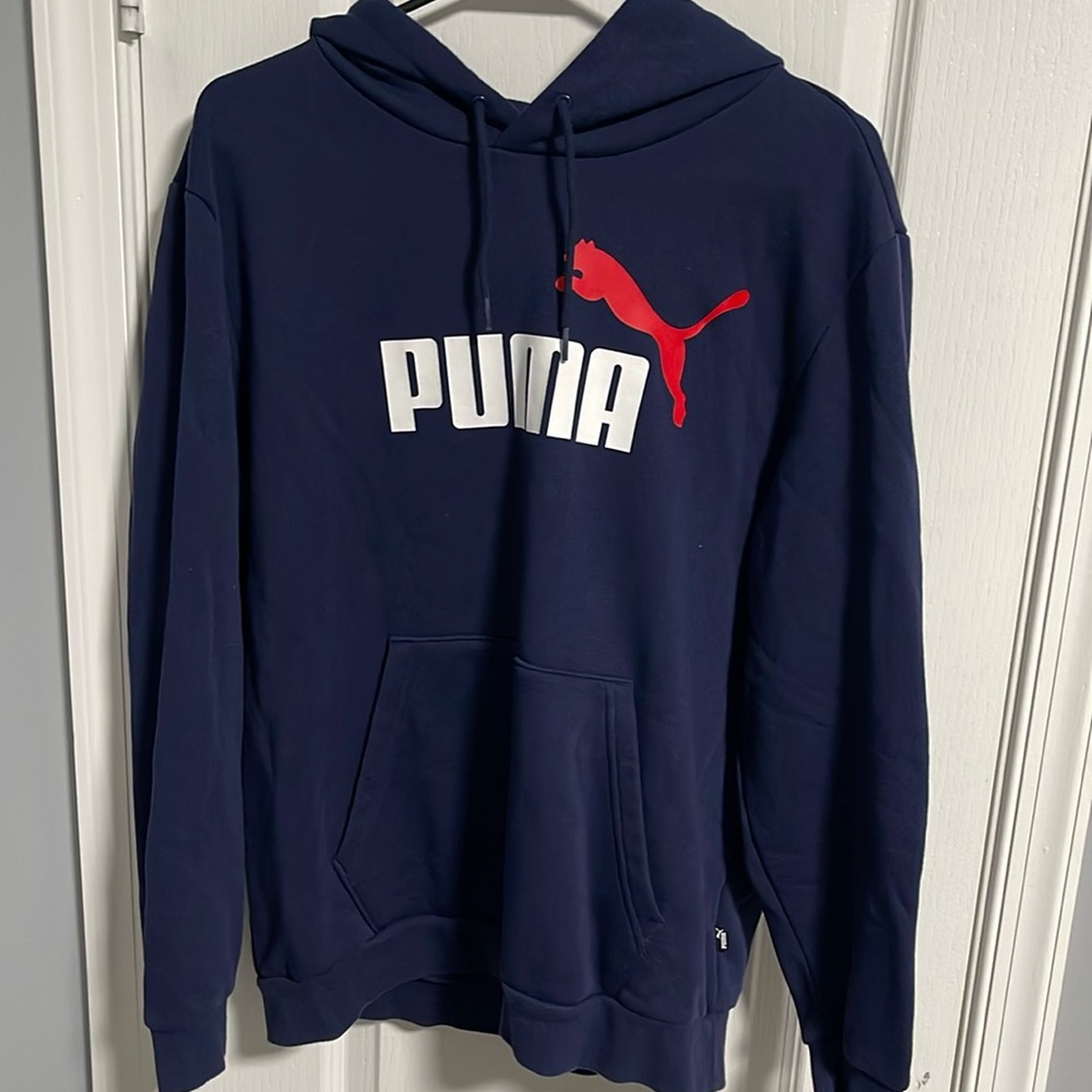Blue Puma hoodie